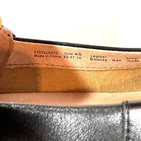 DANSKO Audrey Mary Janes Women's 9.5/EU 40 Ballet Flat Black Leather Sparkle - Picture 8 of 11